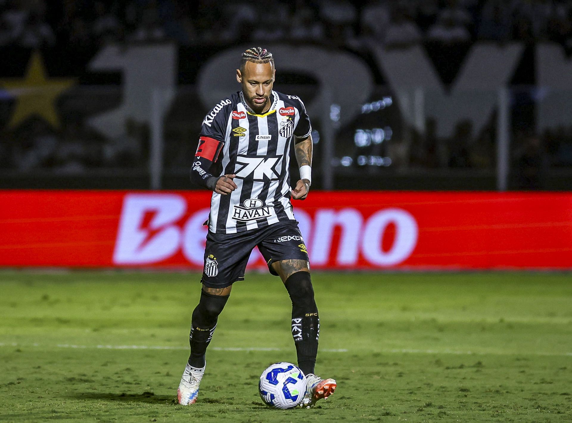 Neymar in action
